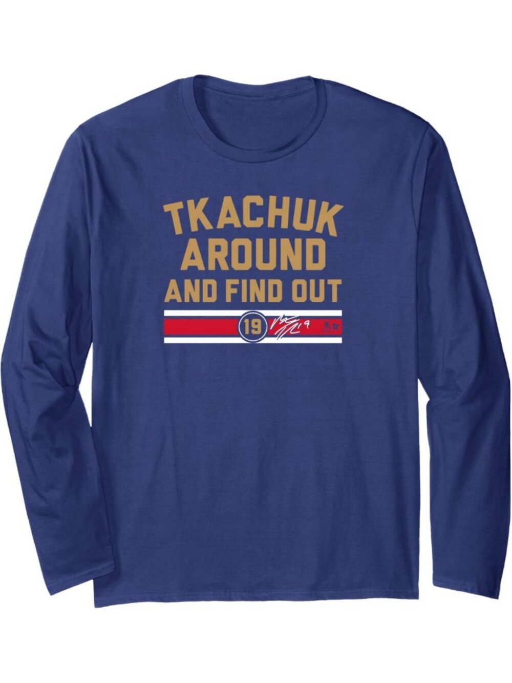 Florida Hockey Long Sleeve T-Shirt - Fun Graphic Tee for Sports Fans